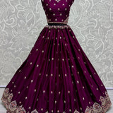 Premium Wedding Silk Lehenga Choli