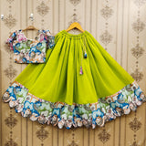 Beautifull Printed Kids Lehenga Choli