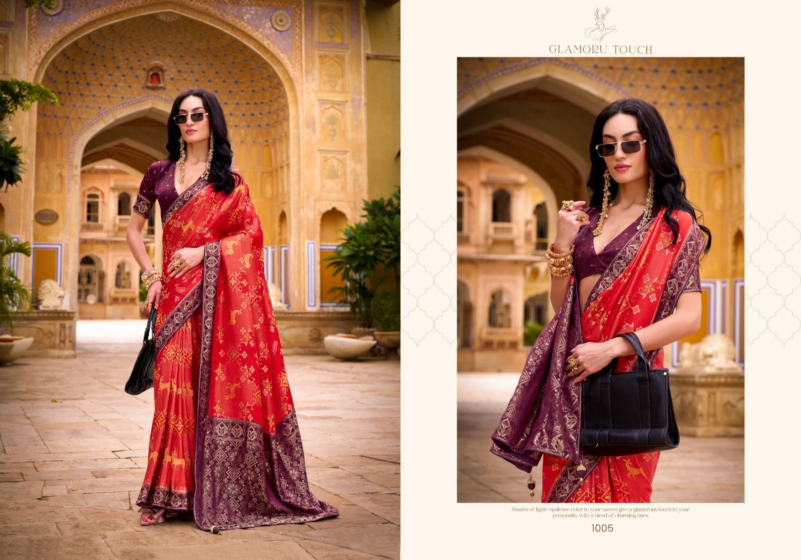 Occassionaly Trikaashi Satin Silk Saree