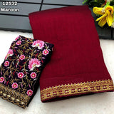 Multycolored Chiffon Saree