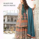Classic Printed Pakistani Suit