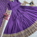 Designer Partywear Anarkali Gown