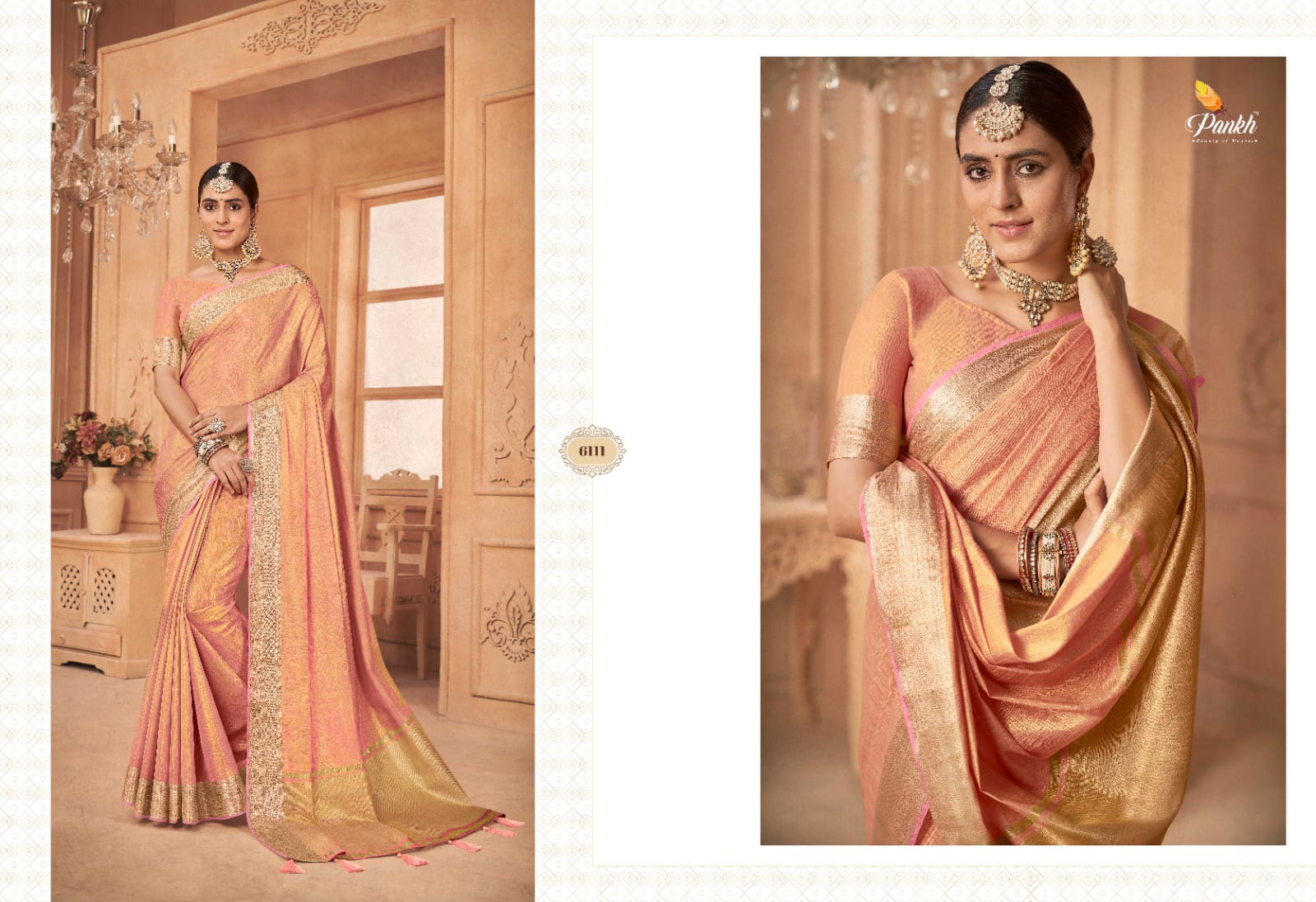 New launch linen tissue silk saree