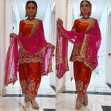 Beautiful Embroidered Panjabi Suit