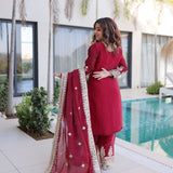 Attractive Fendy Embroidered Suit