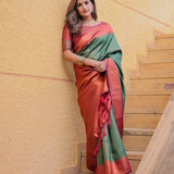 Kuber Pattu Kanjivaram Silk Saree