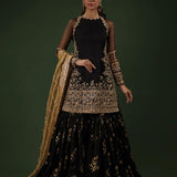 Designer Pakistani Bridal Suit Plazzo