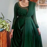 Green Fancy Gown Collection