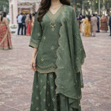 Aza Premium Roman Silk Suit
