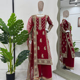 Designer Brid Pakistani Straight Suit