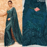 Trendig Heavy Sequance Work Saree