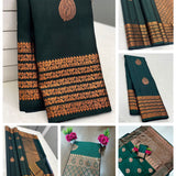 Soft Lichi Silk Saree