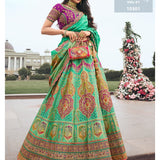 Premium Bridal Wedding Silk Lehenga