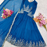 Presenting Ruffles Anarkali Gown