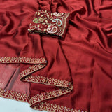 Rangoli Sequence Embroidered Saree