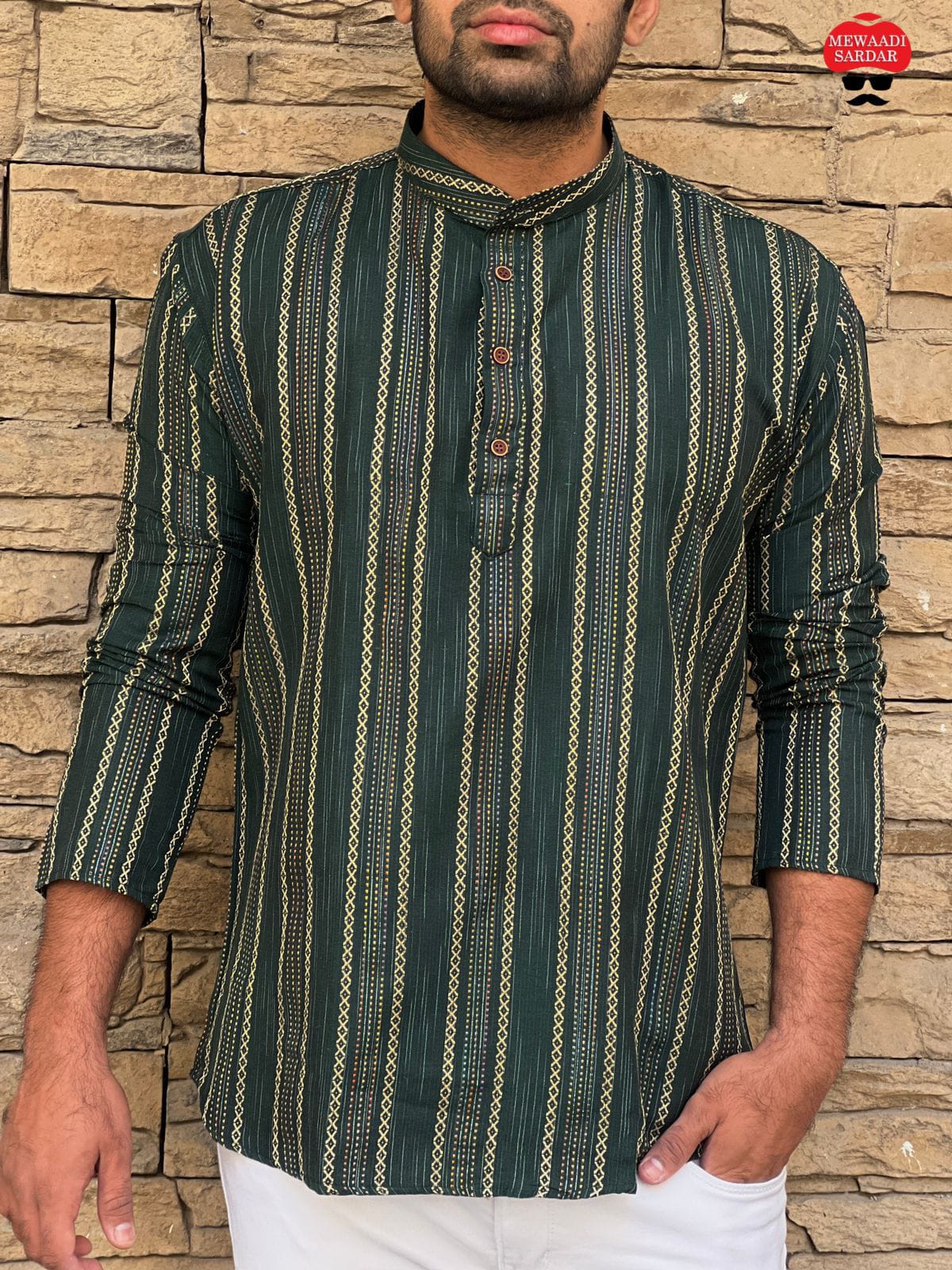 Stylish Men Short Kurta