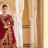 Premium Bridal Wear Velvet Lehenga Choli