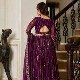 Traditional Heavy Georgette Lehenga Choli