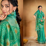 Festive Angora Silk Saree