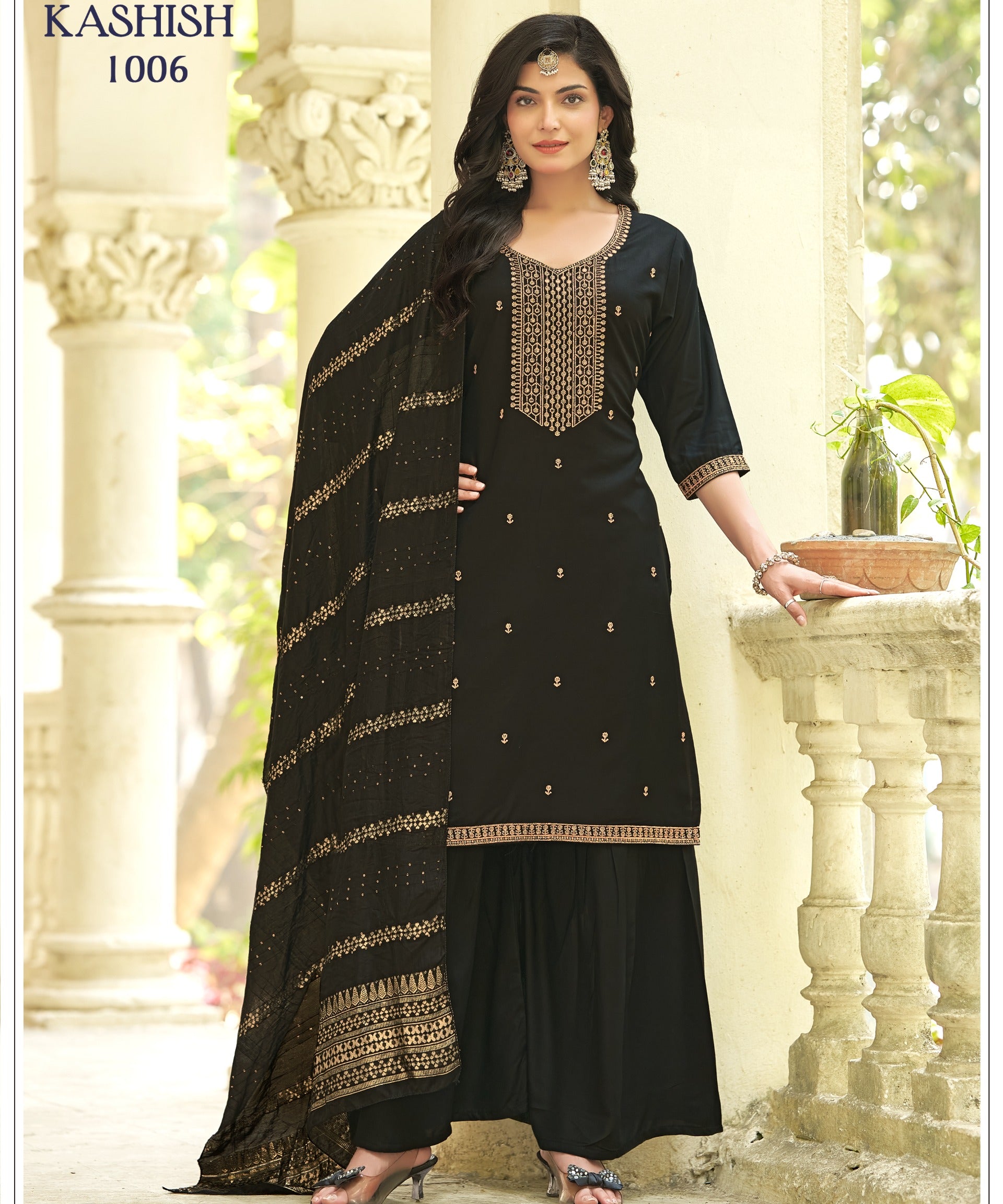 Kashish Rayon Embroidered Suit
