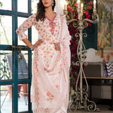 Beautyfull Linen Printed Suit