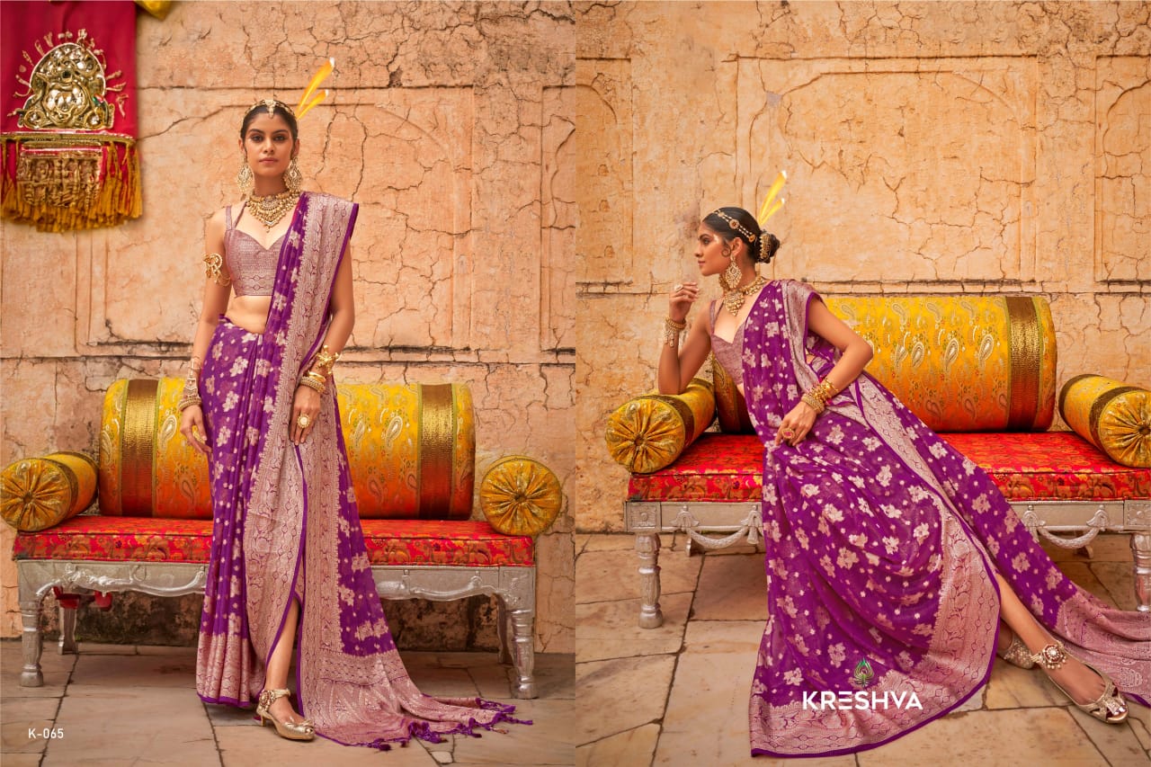 Alaknanda Weving Butta Silk Saree