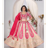 Elegance Bridal Embroidered Lehenga