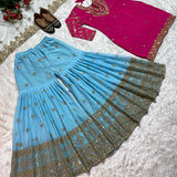 Heavy Georgette salwar sharara