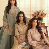 Royal Ketki Embroidered Silk Suit