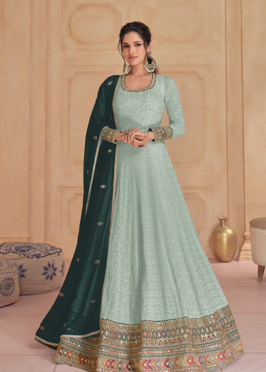 Bollywood Georgette Anarkali Suit