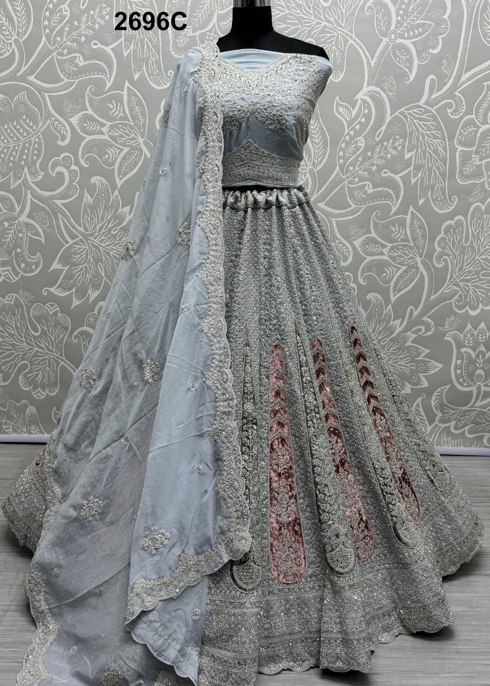 Heavy Bridal Wedding Lehenga