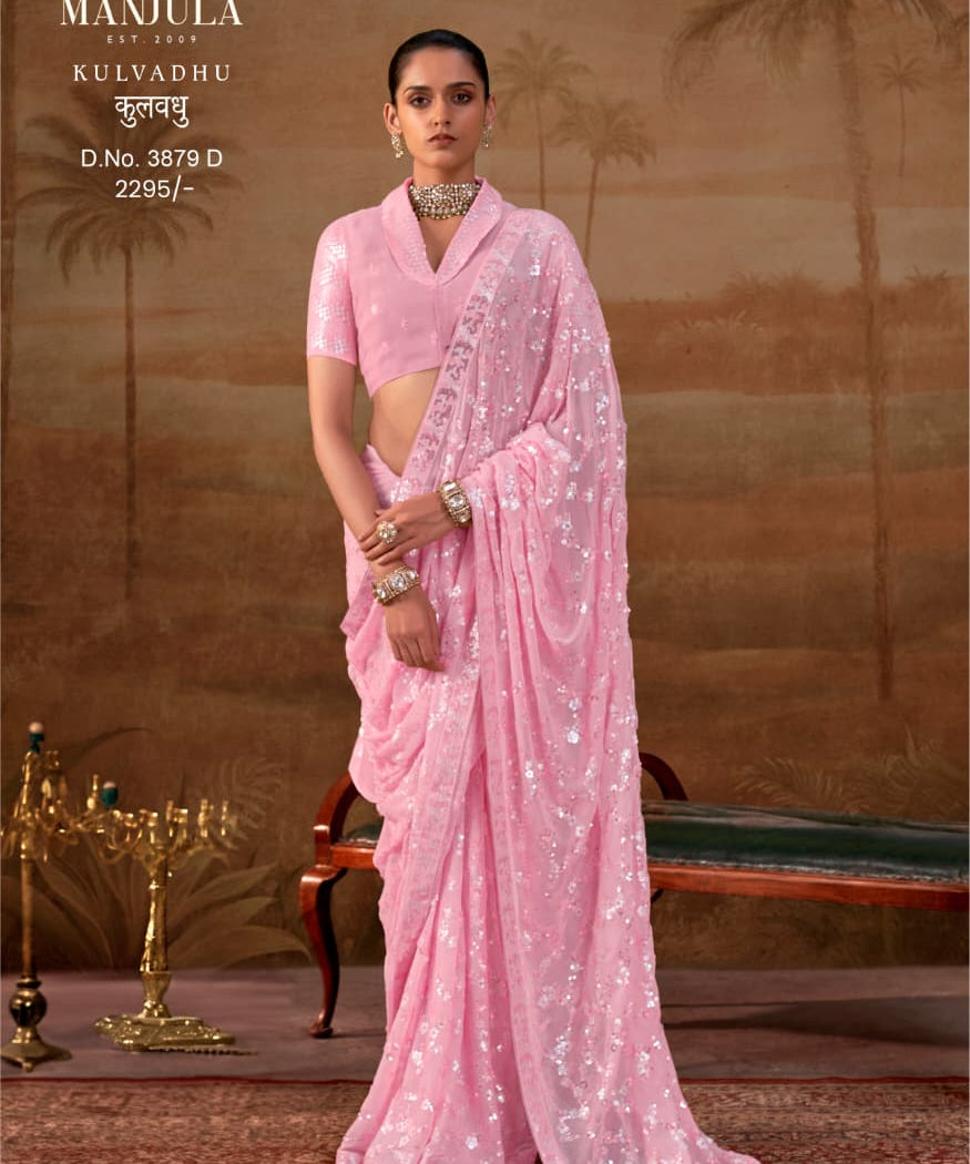 Premium Lightweight Georgette Saree