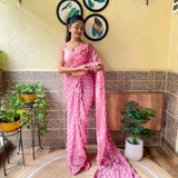 Presenting You Most Beautiful Seqwance Saree