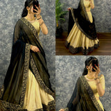 Tissue Cotton lehenga choli