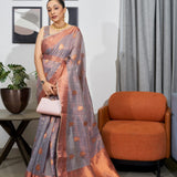 PURE TISSUE SILK SAREE