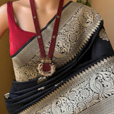 Soft Lichi Silk Saree