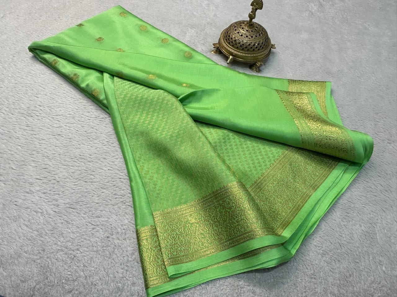 Beautiful Silk Maysore Silk Saree