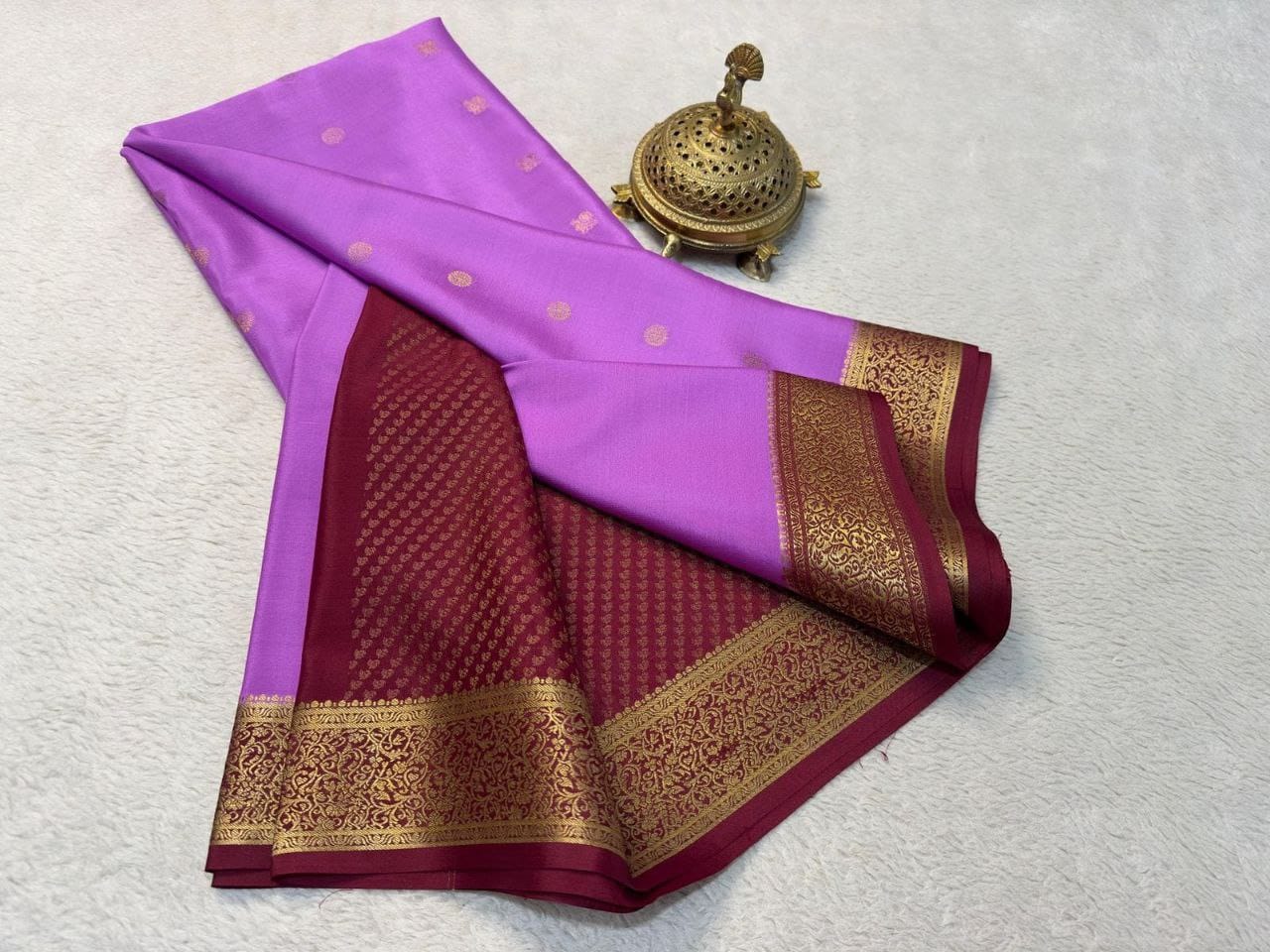 Beautiful Silk Maysore Silk Saree