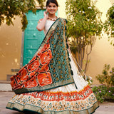 Ethnic Wardrobe Bandhej Lehenga Choli