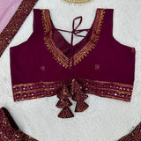 Bridal Georgette Lehenga