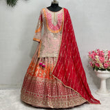 Heavy Net Lehenga Choli