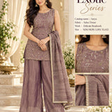 Graceful Salsa Tissue Top Sharara