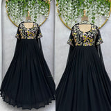 Black Beautyfull Designer Gown