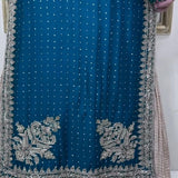 Bride Designer Chinon Top Lehenga