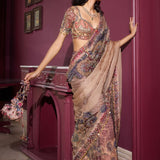Bollywood Texture Georgette Saree