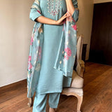 Tanisha Viscose Chanderi Suit Collection