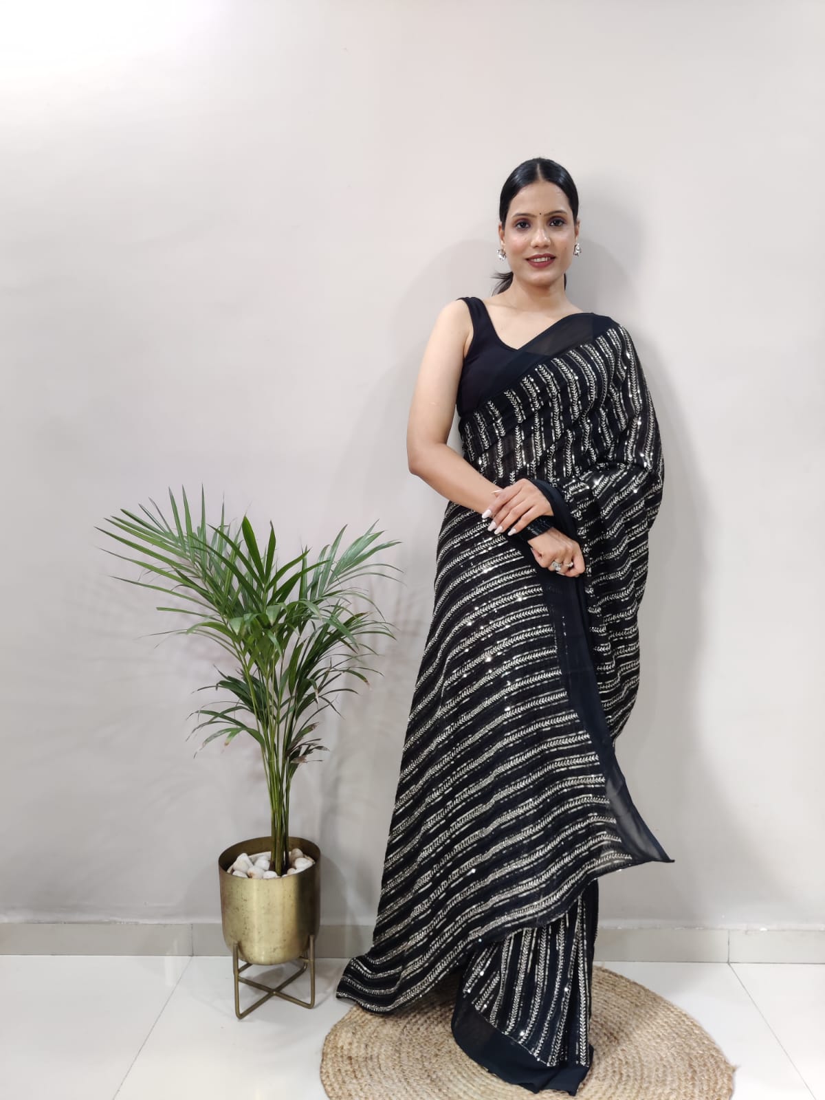 Presenting You Most Beautiful Ready To Wear Saree