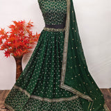 Traditional Aesthetic  Georgette Lehenga choli