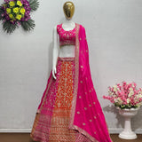 Bridal Multy Coloured Lehenga Choli