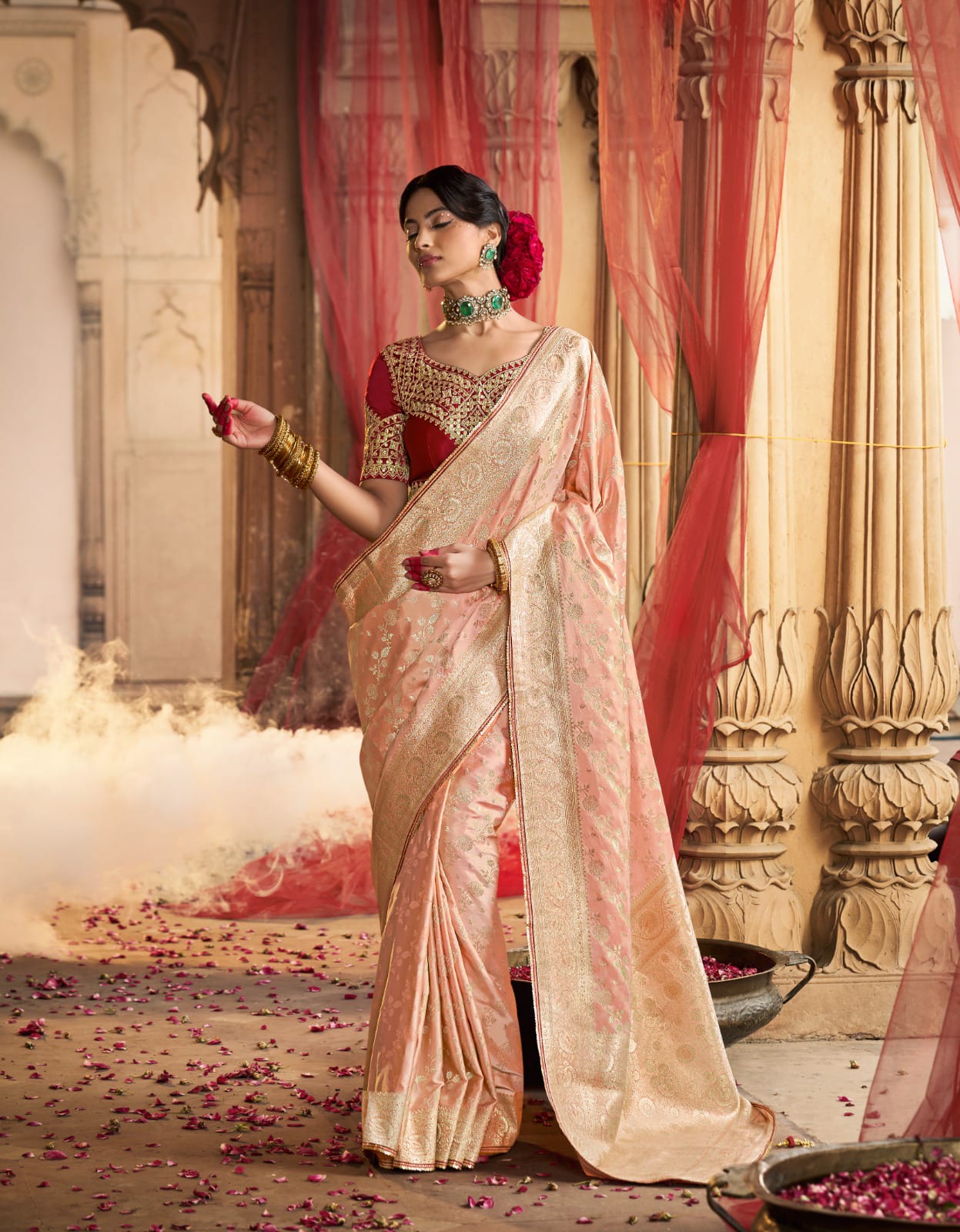 Royal Look Pure Fancy Silk Saree